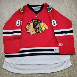 Chicago Blackhawks Jersey Youth L/XL Reebok Patrick Kane 88 Red Hockey NHL